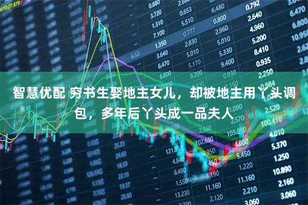 智慧优配 穷书生娶地主女儿，却被地主用丫头调包，多年后丫头成一品夫人